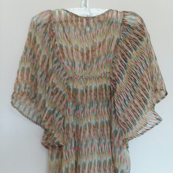 ANTHROPOLOGY- ELLA MOSS  Saks Boho Top/Blouse - Picture 3 of 5